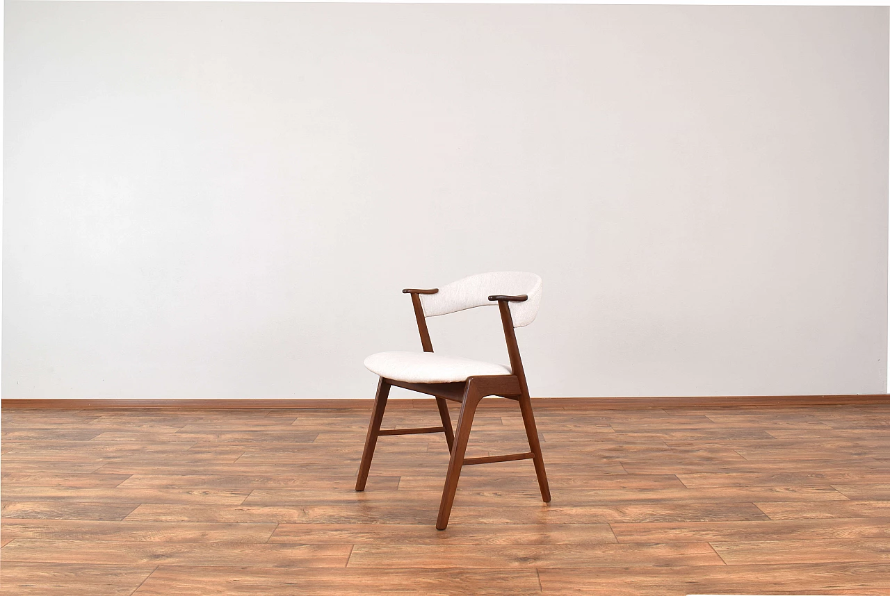 Solid teak armchair from Korup Stolefabrik, 1960s 2