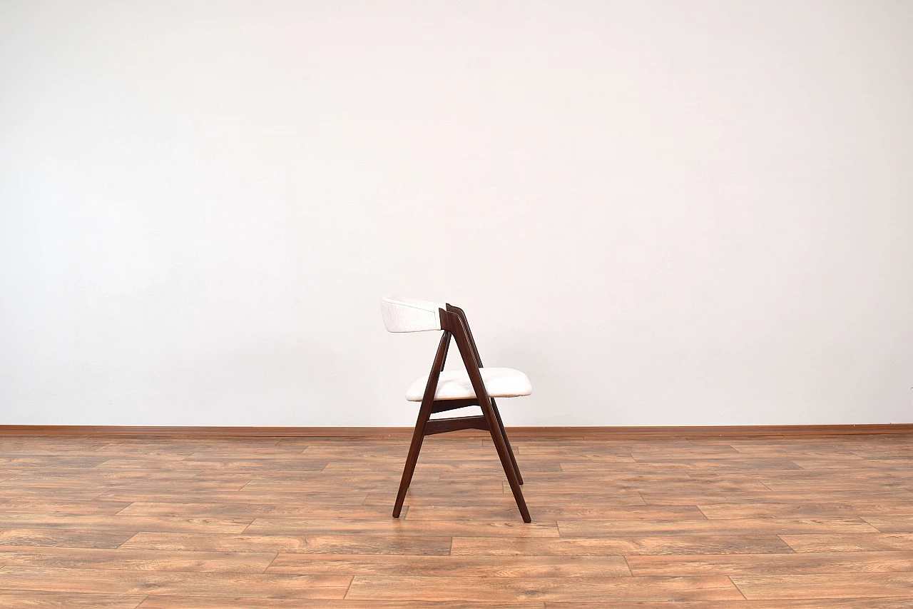 4 Teak 205 dining chairs by Th Harlev for Farstrup, 1960s 5