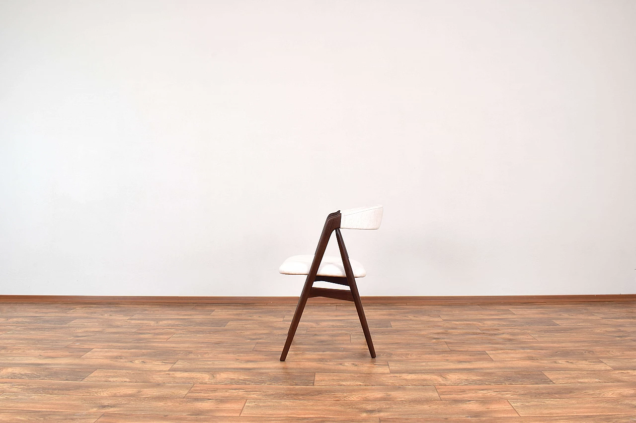 4 Teak 205 dining chairs by Th Harlev for Farstrup, 1960s 6