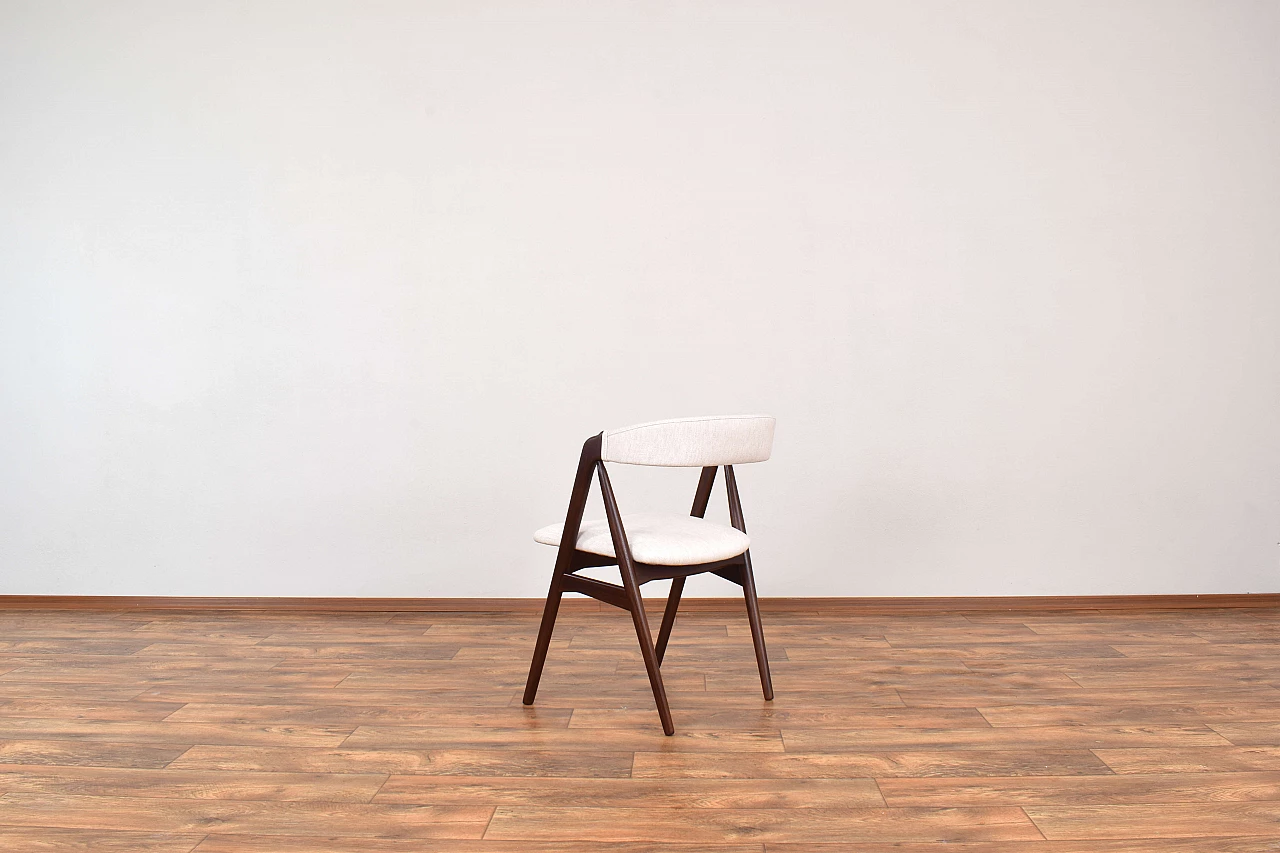 4 Teak 205 dining chairs by Th Harlev for Farstrup, 1960s 8