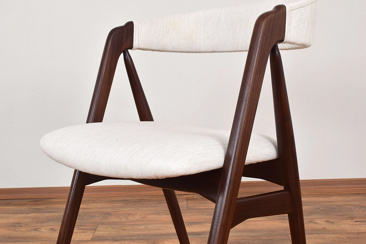 4 Teak 205 dining chairs by Th Harlev for Farstrup, 1960s 12