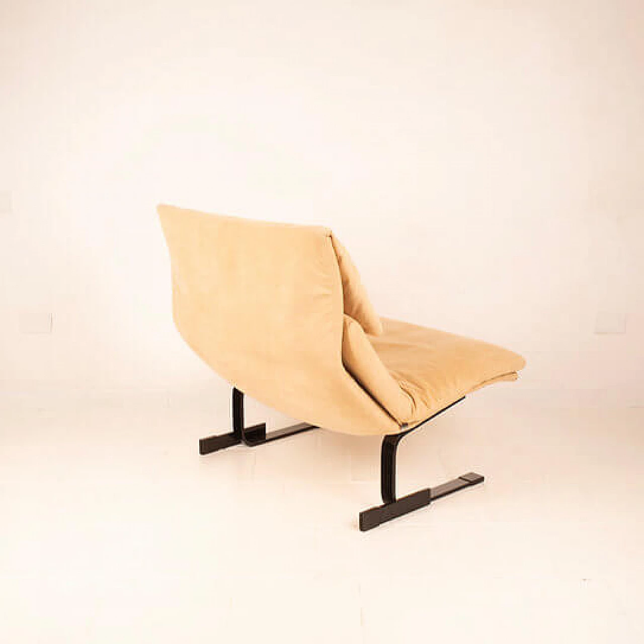 Wave armchair by Giovanni Offredi for Saporiti, 1970s 1