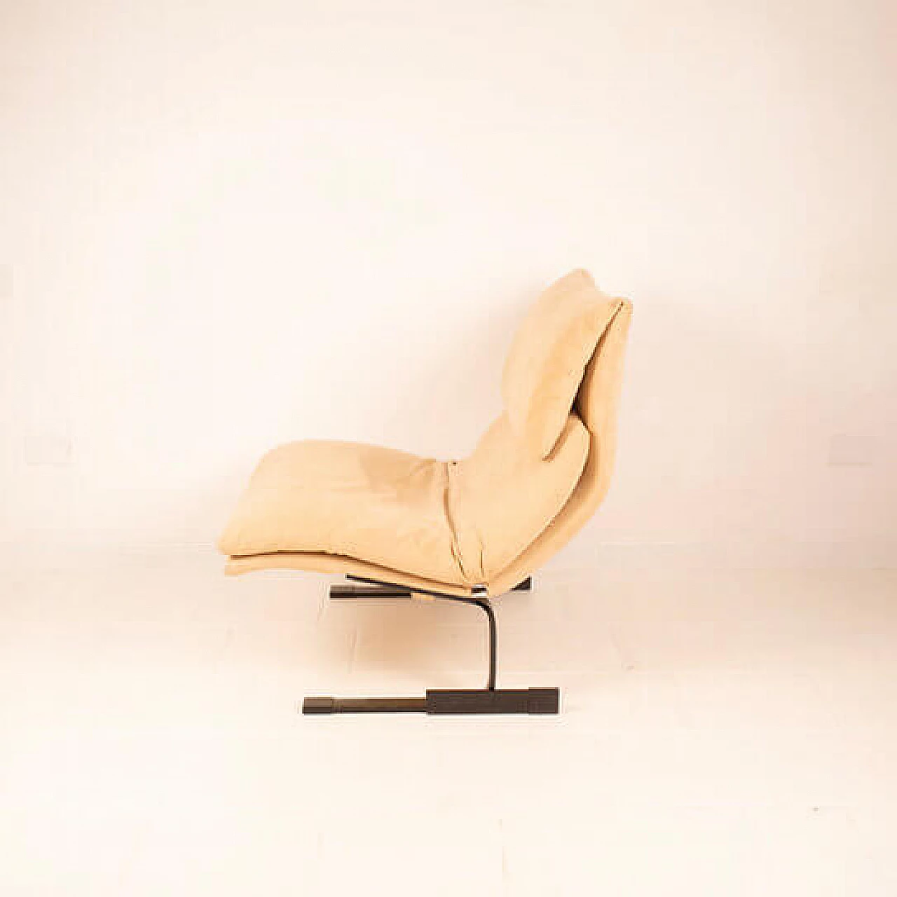 Wave armchair by Giovanni Offredi for Saporiti, 1970s 8