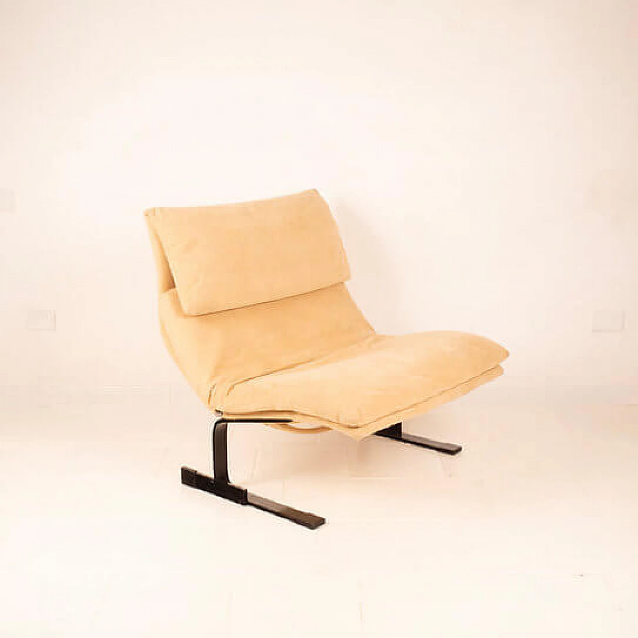 Wave armchair by Giovanni Offredi for Saporiti, 1970s 12
