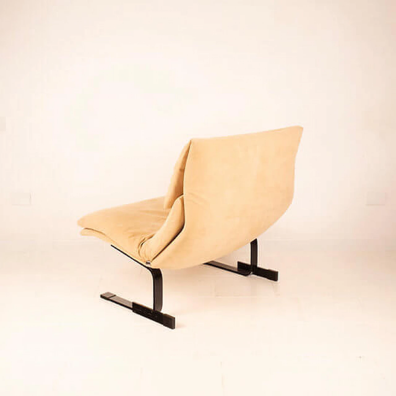 Wave armchair by Giovanni Offredi for Saporiti, 1970s 13