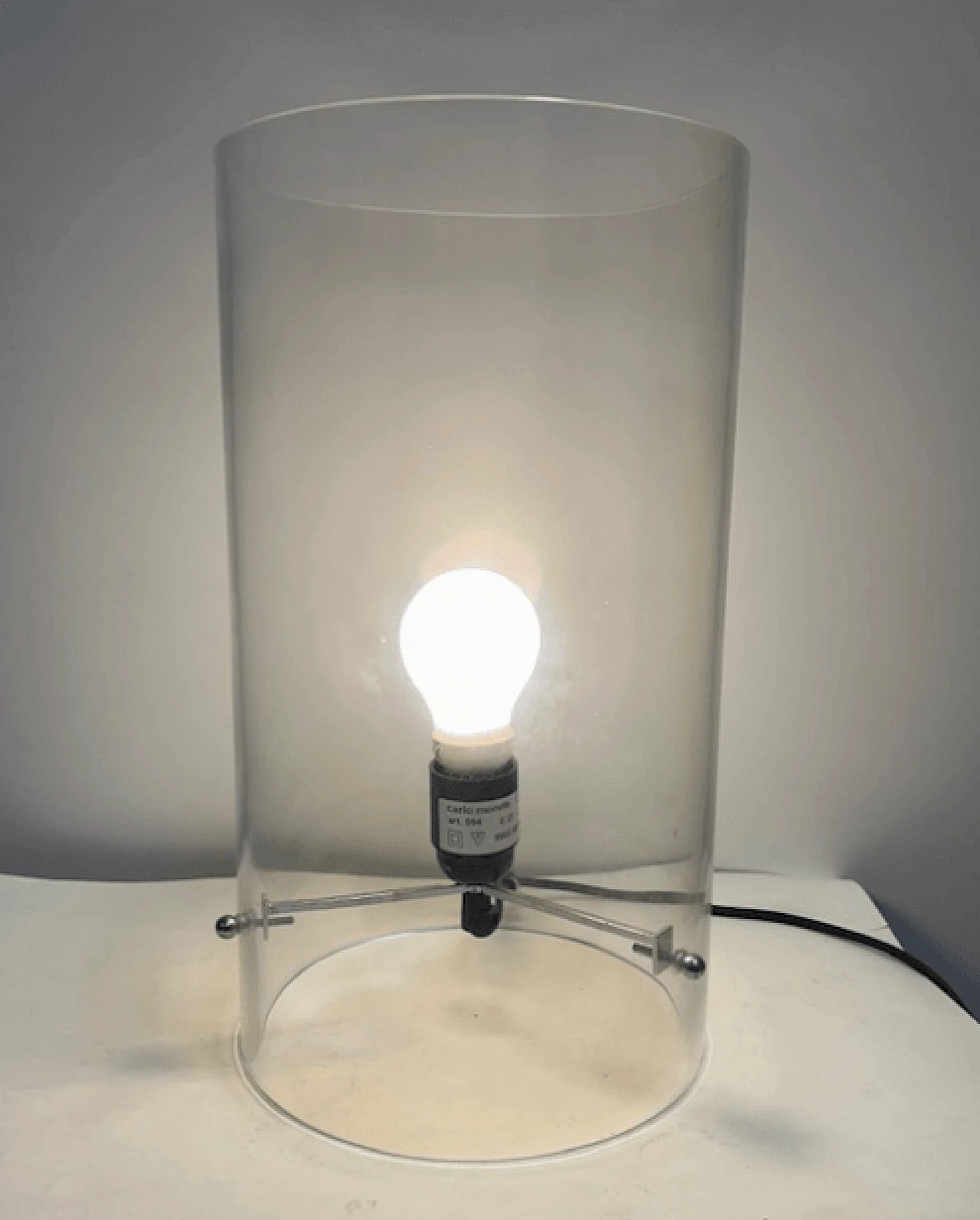 Cilla Murano glass table lamp by Carlo Moretti, late 20th century 11