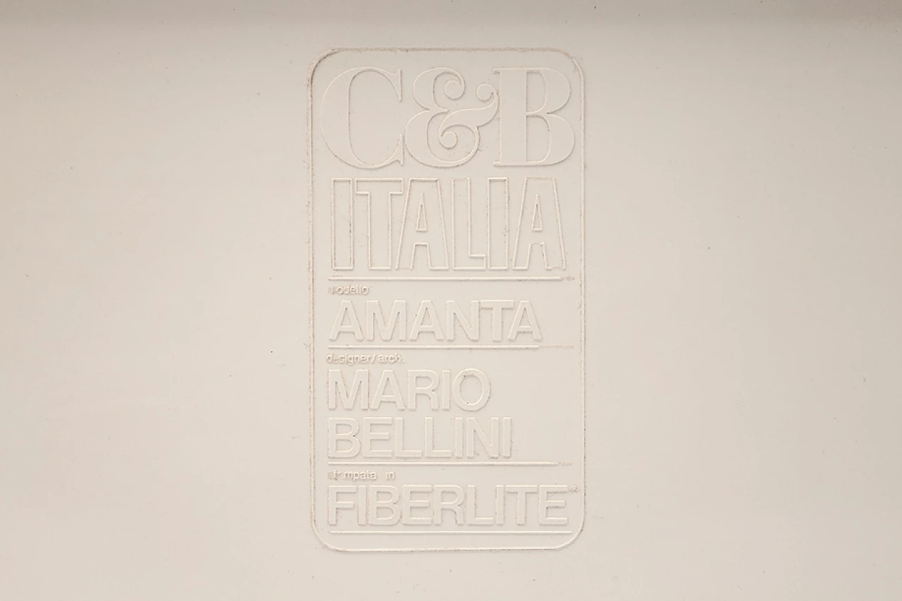 Poltrona Amanta di Mario Bellini per C&B Italia, anni '70 9