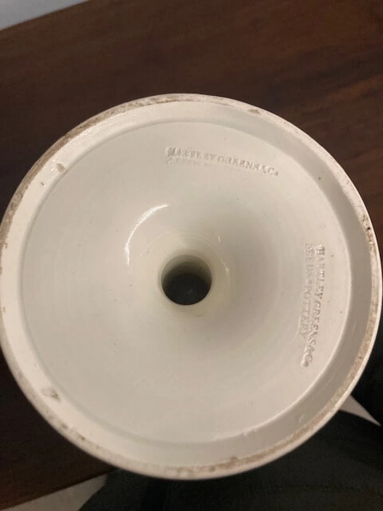 Pair of Victorian glazed ceramic vases, 19th century 10