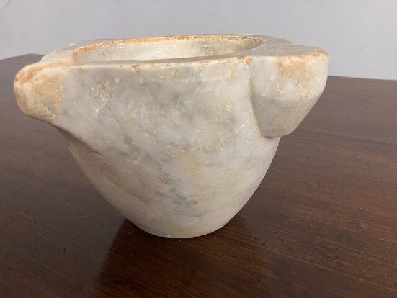 Marble apothecary mortar, 19th century 5