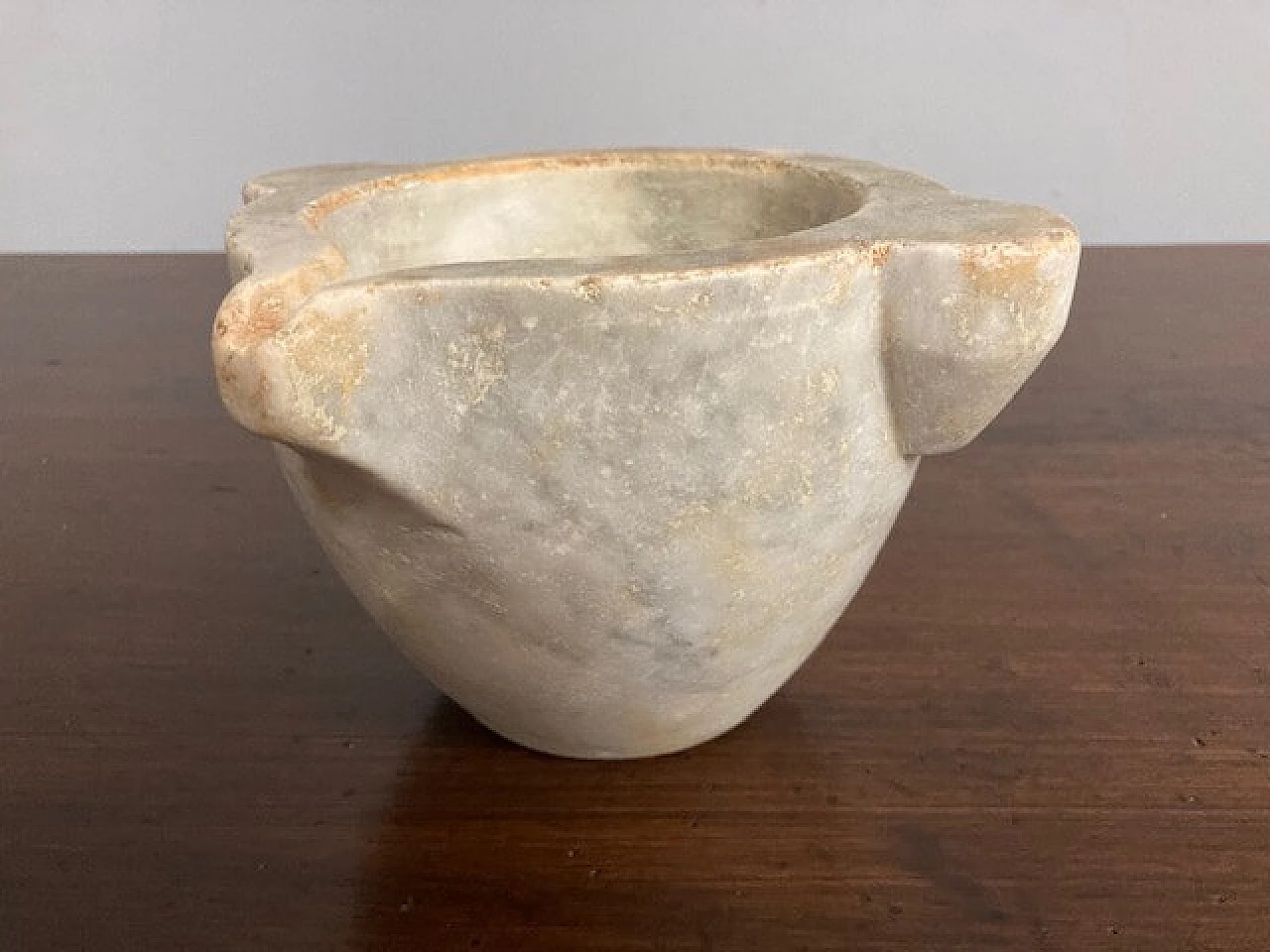 Marble apothecary mortar, 19th century 9