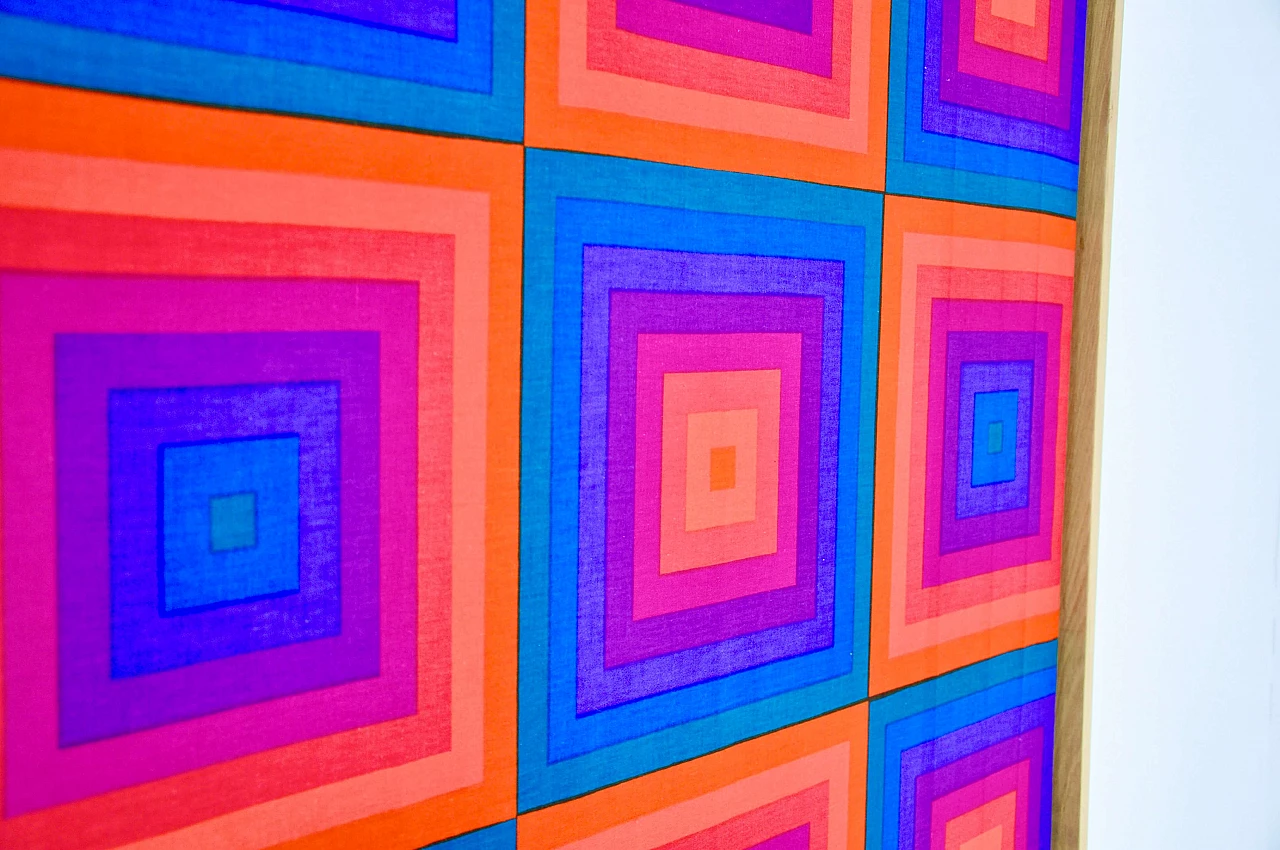 Pannello in tessuto di Verner Panton per Mira, anni '70 5