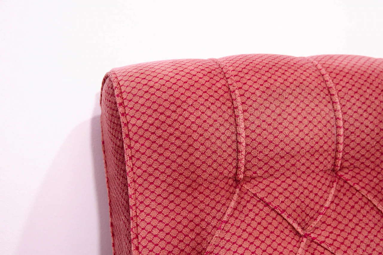 Divano, poltrona, tavolino e pouf cecoslovacchi, anni '80 11