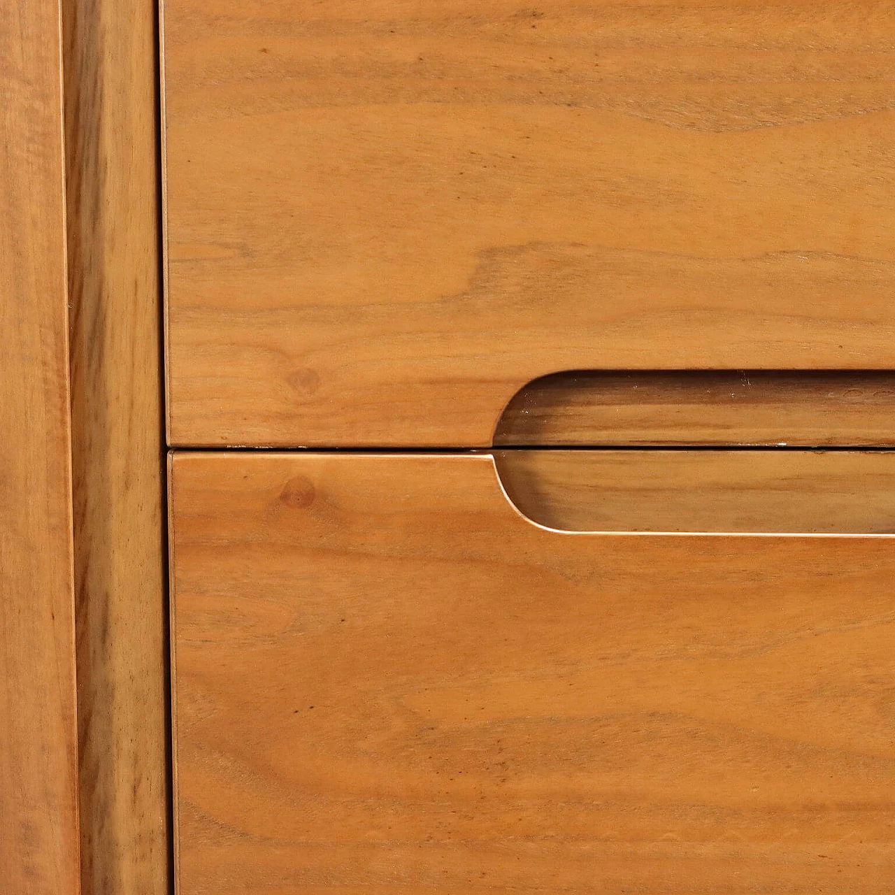 Walnut veneered sideboard with compartment top, 1970s 6