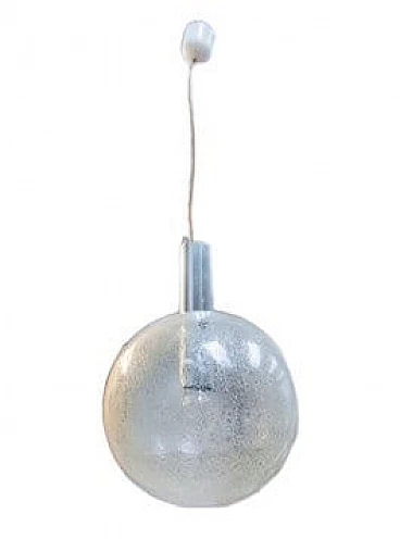Murano glass Sfera ceiling lamp by Tobia Scarpa for Flos, 1964
