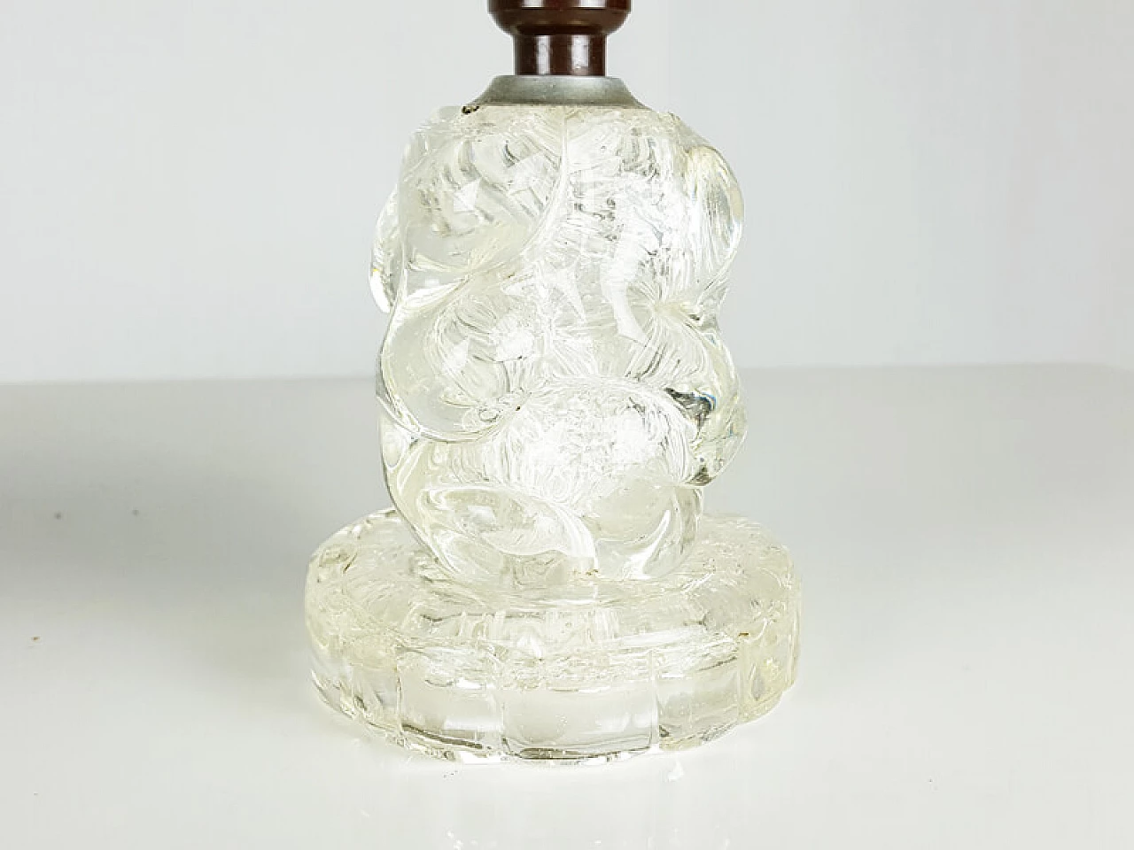 Coppia di lampade in vetro di Murano attribuite a Barovier & Toso, anni '30 14