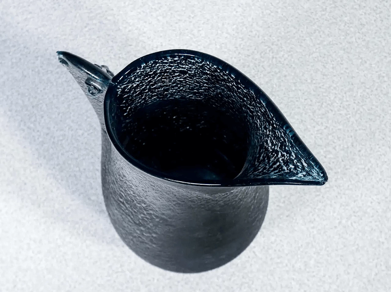 Murano blown glass Barbarico vase by Barovier & Toso, 1950s 7