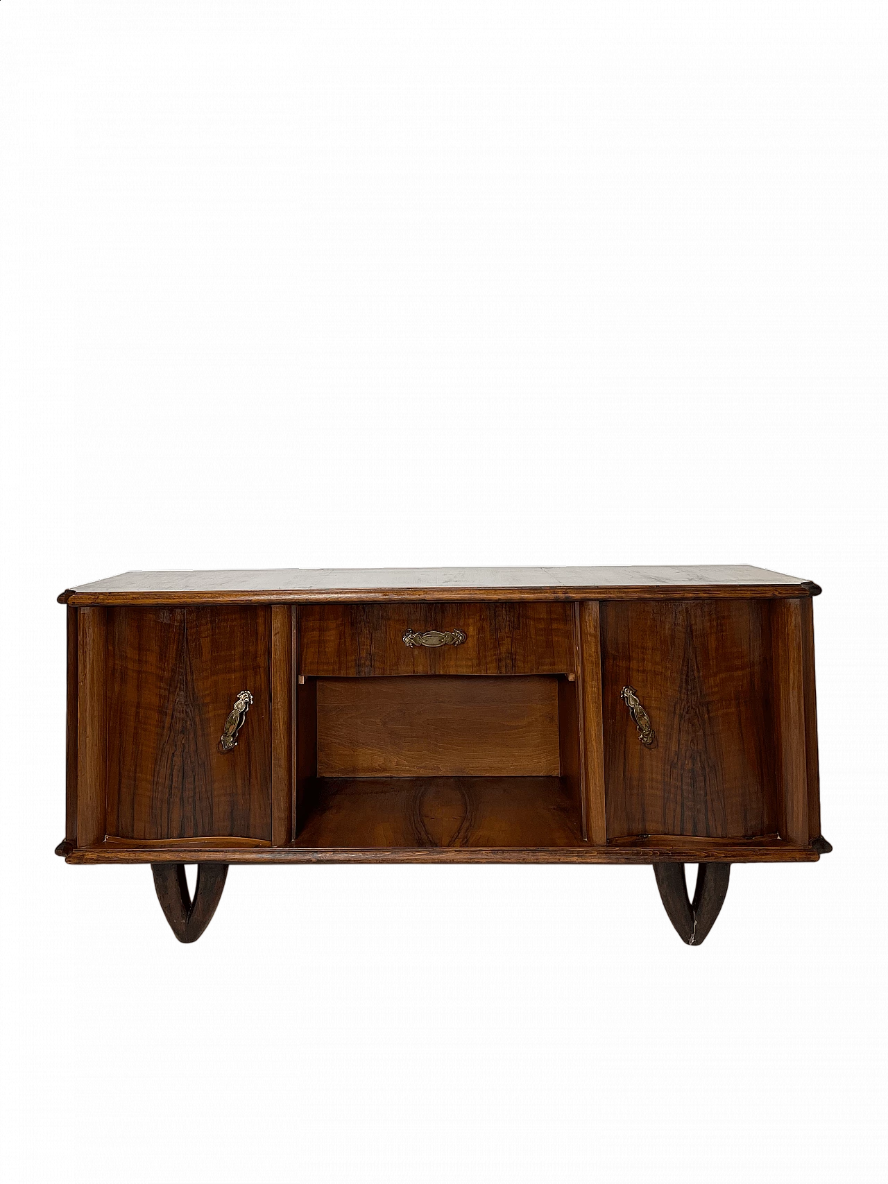 Credenza Art Déco fiorentina in legno, anni '40 16