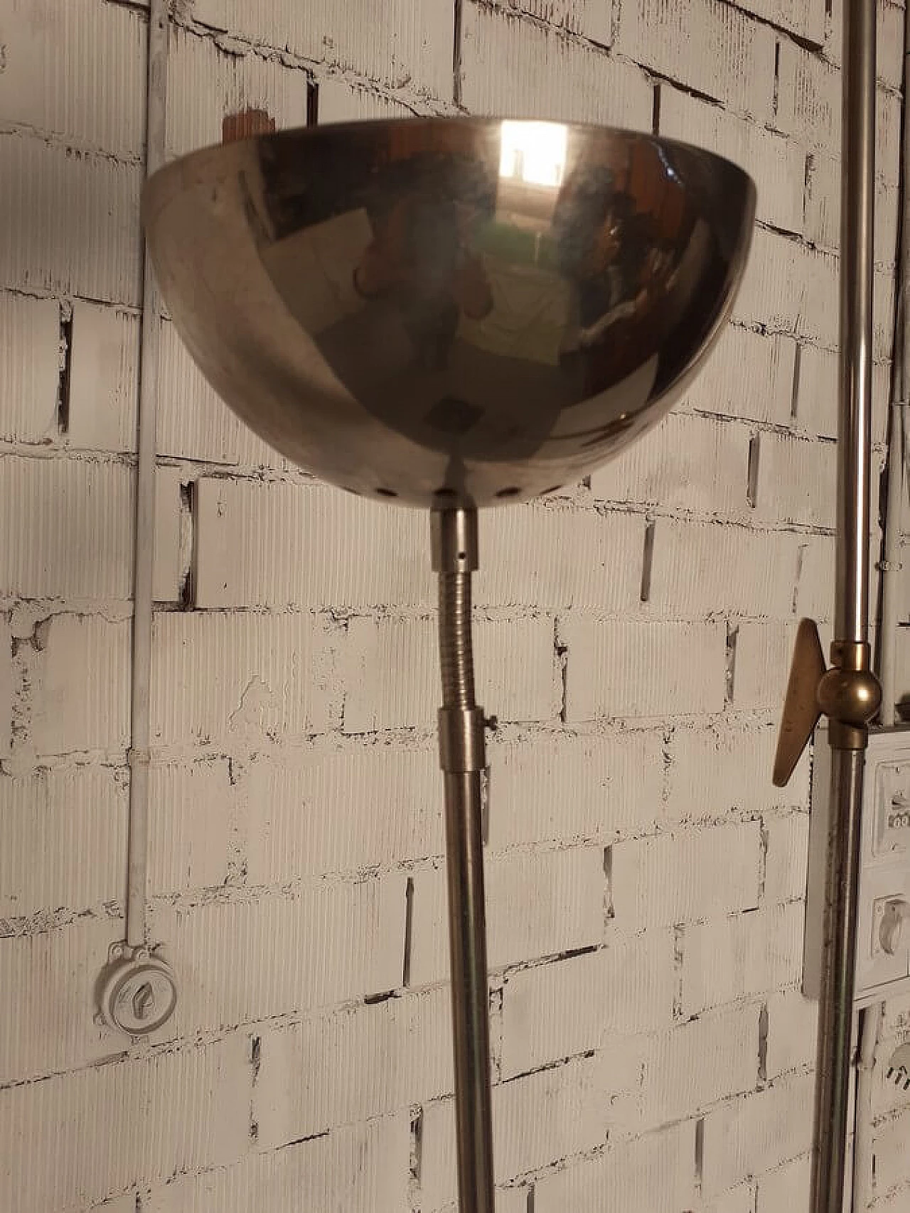 Lampada da terra 'O Sole Mio di Catellani & Smith, anni '80 9