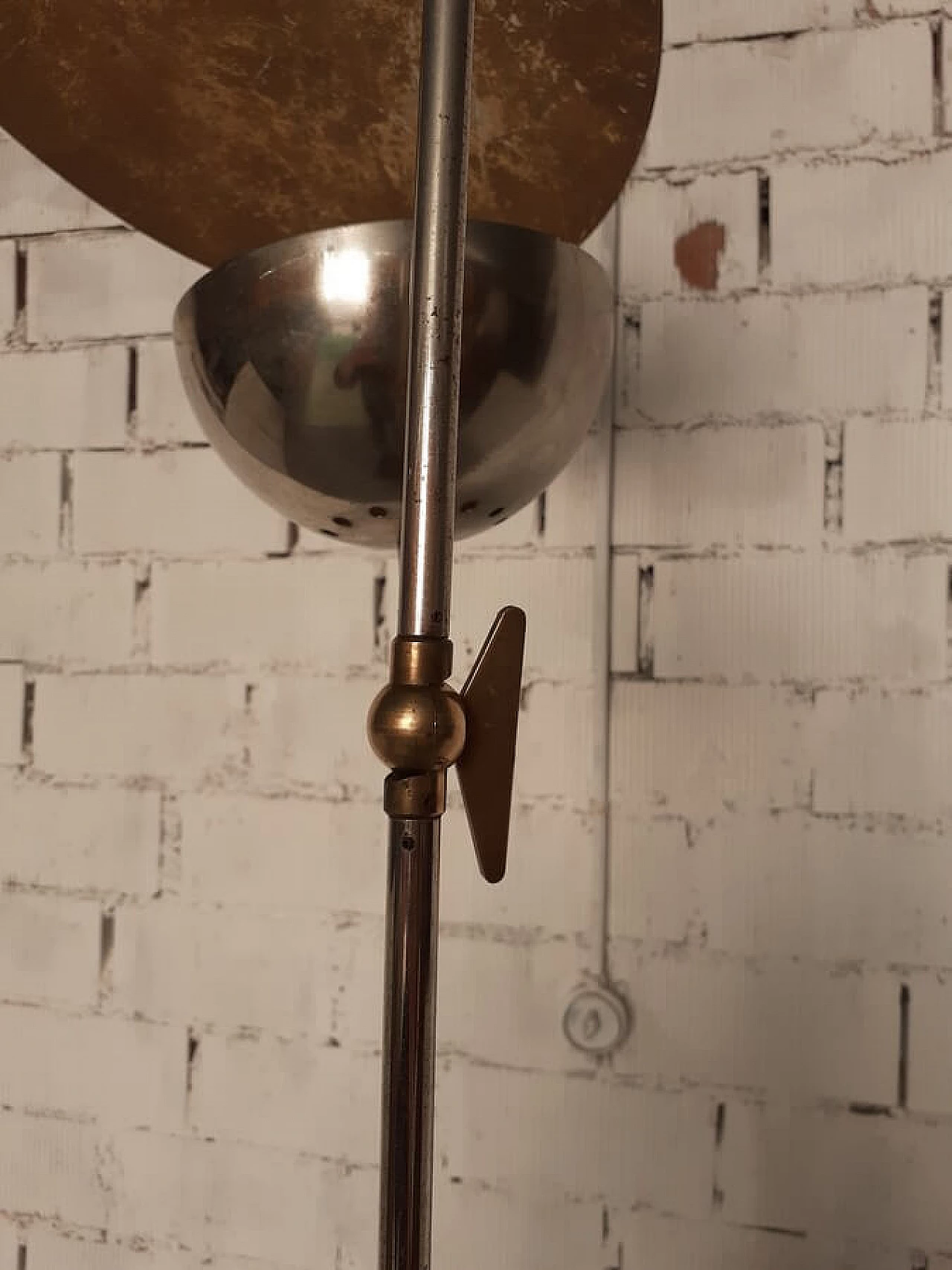 Lampada da terra 'O Sole Mio di Catellani & Smith, anni '80 10