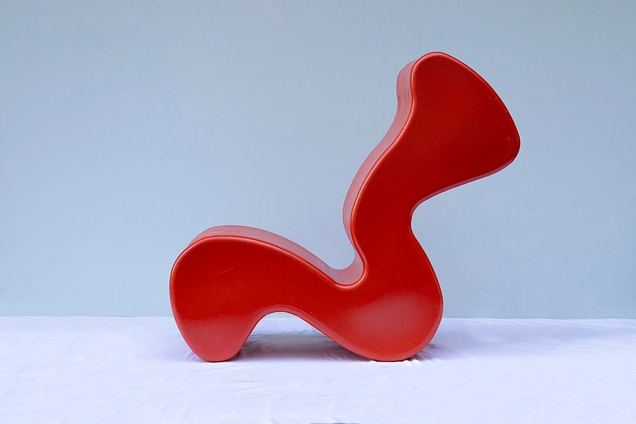 Poltrona Phantom in plastica di Verner Panton, anni ’90 5