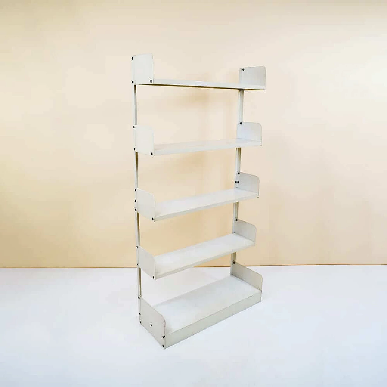 Congress steel bookcase by Lips Vago, 1970s 1