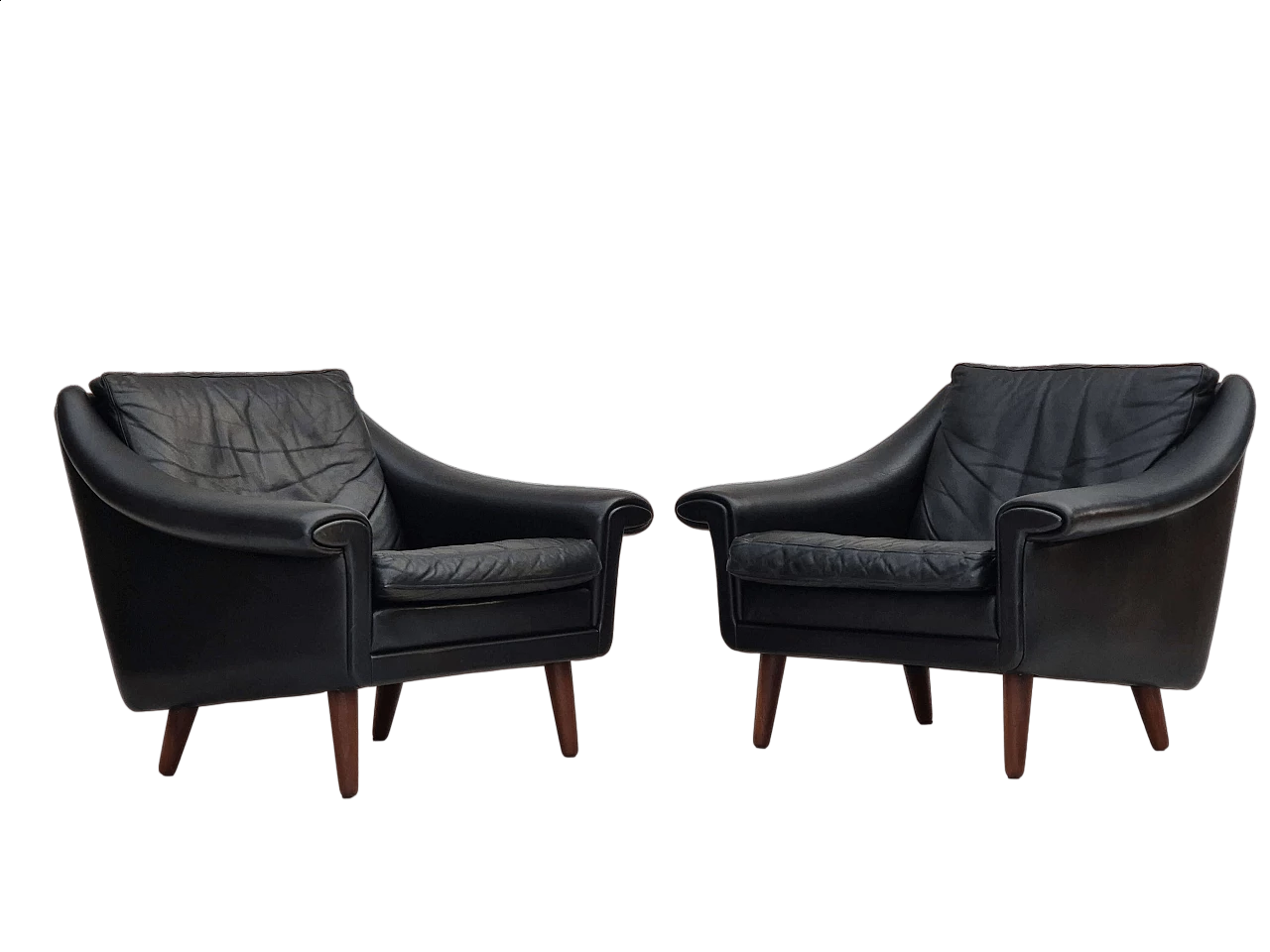 Pair of Matador armchairs by Aage Christiansen for Erhardsen & Andersen, 1960s 15