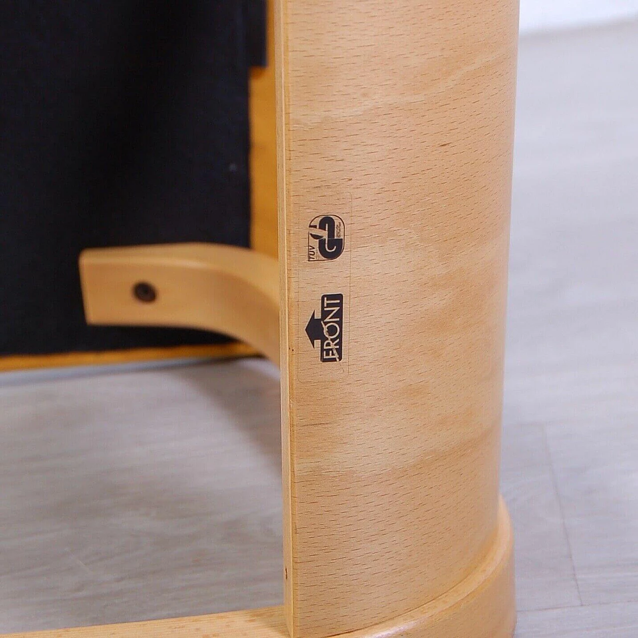 Sedia ergonomica gialla Stokke di Peter Opsvik, anni '80 13