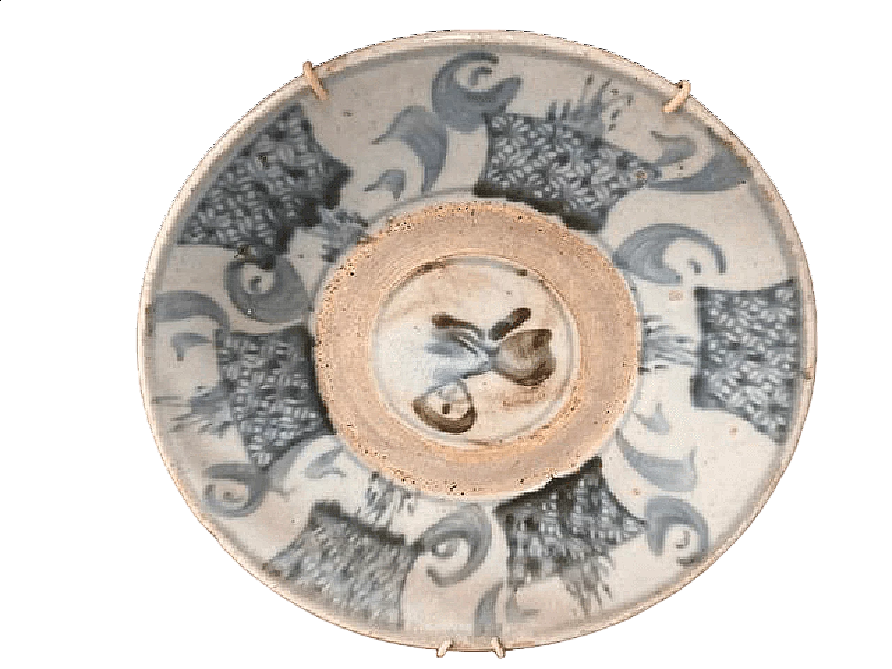 Piatto in porcellana cinese di dinastia Ming, '700 10