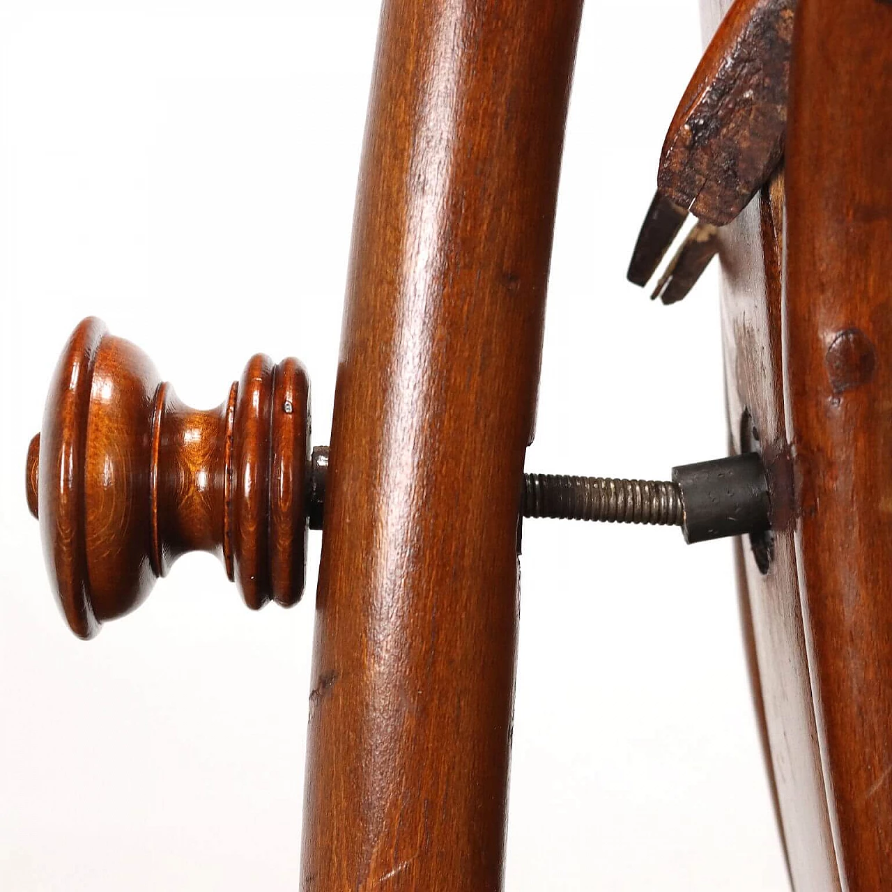Liberty beech wooden rocking cradle by Jacob and Josef Kohn, 19th century 8