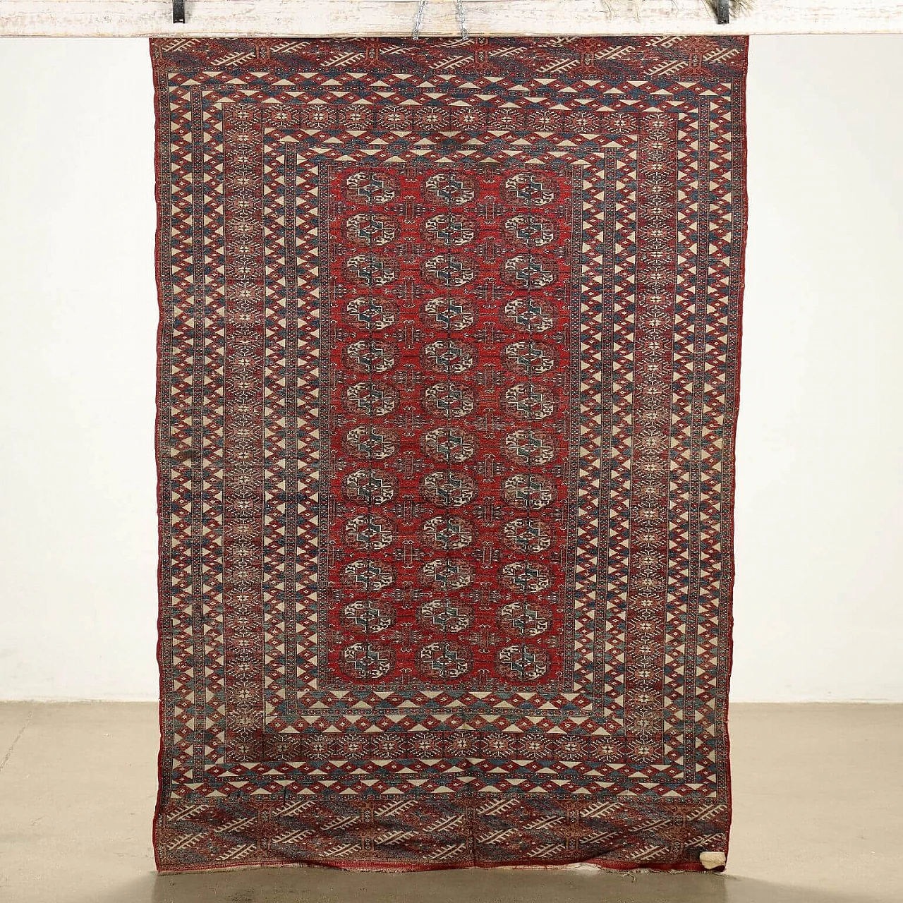 Tappeto pakistano Bukhara in cotone e lana 6