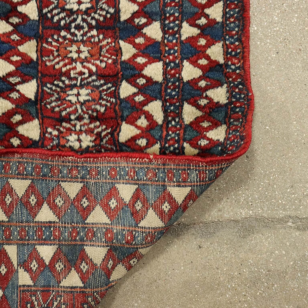 Tappeto pakistano Bukhara in cotone e lana 7