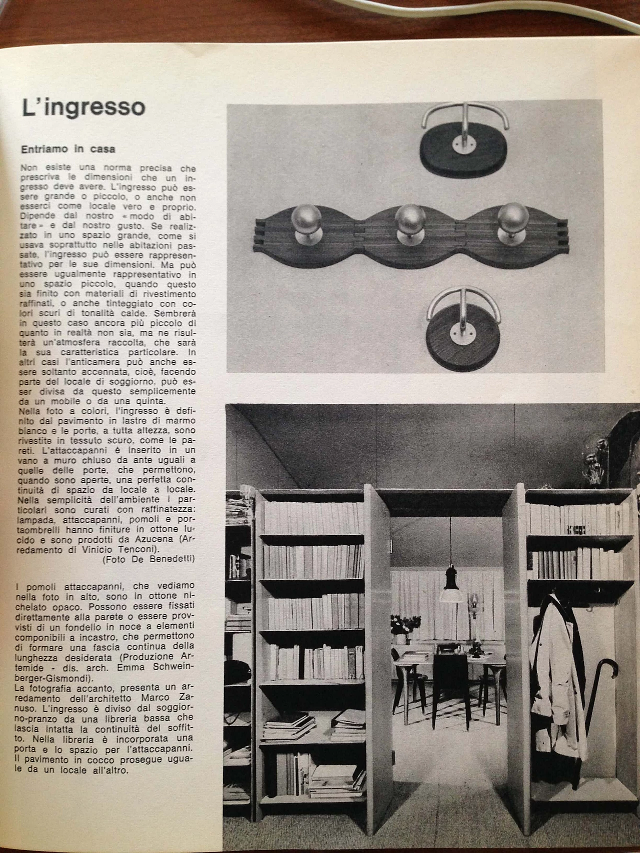 Appendiabiti da parete Attaccapanni di Sergio Mazza per Artemide, anni '60 9