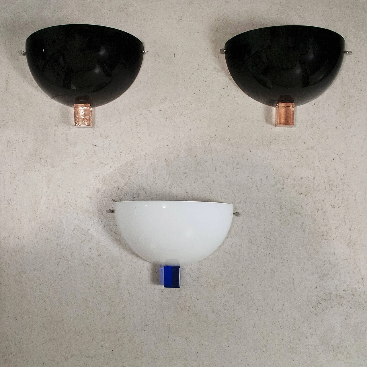 Murano glass wall light by Venini, 1980s 17