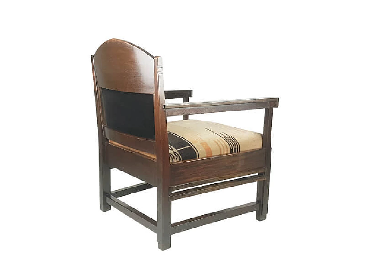 Dutch Art Deco armchair attributed to Christiaan Bartels, 1920s 2