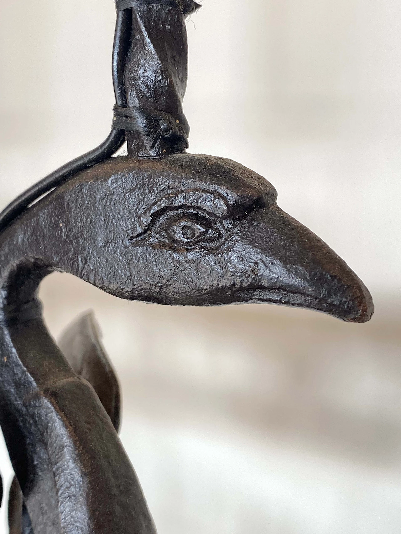 Candeliere da terra in ferro battuto, inizio '900 19