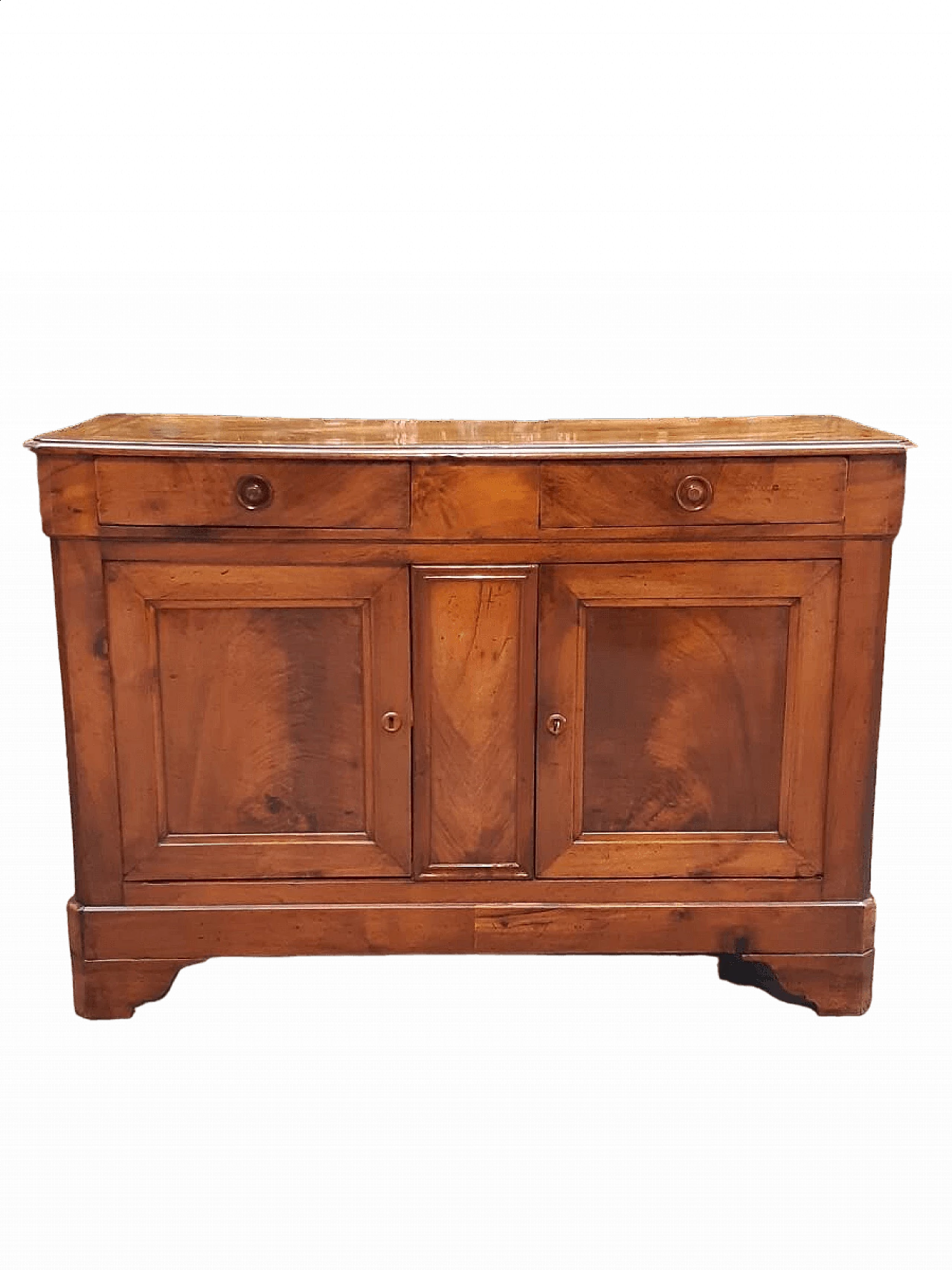 French Louis Philippe walnut feather sideboard, 19th century 10