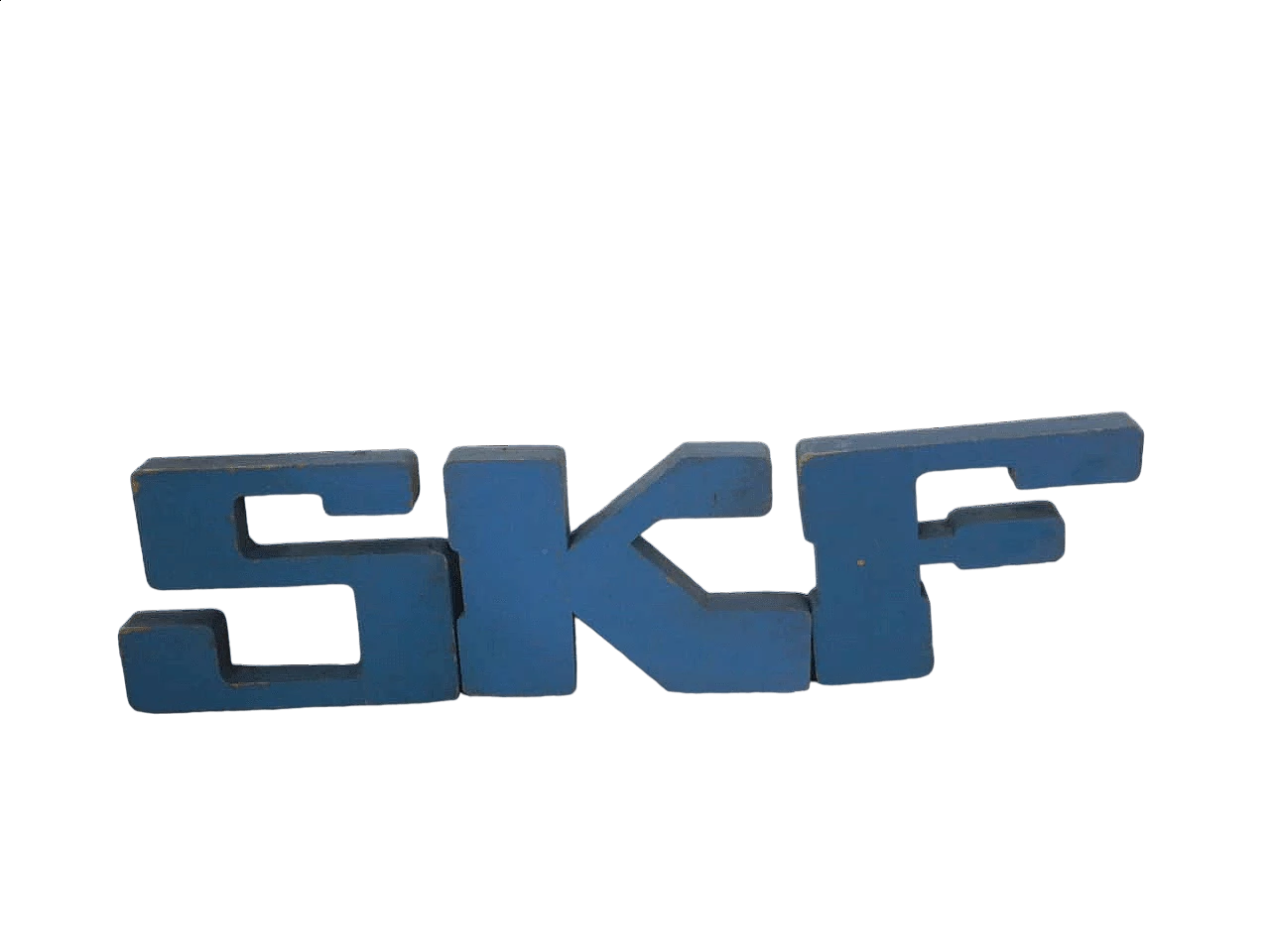 Coloured compressed wood SKF sign, 1970s 9