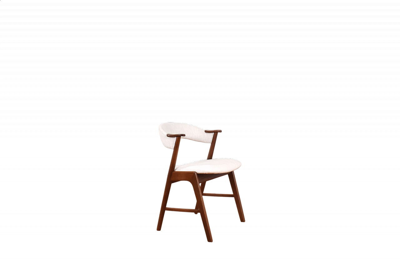Solid teak armchair from Korup Stolefabrik, 1960s 10