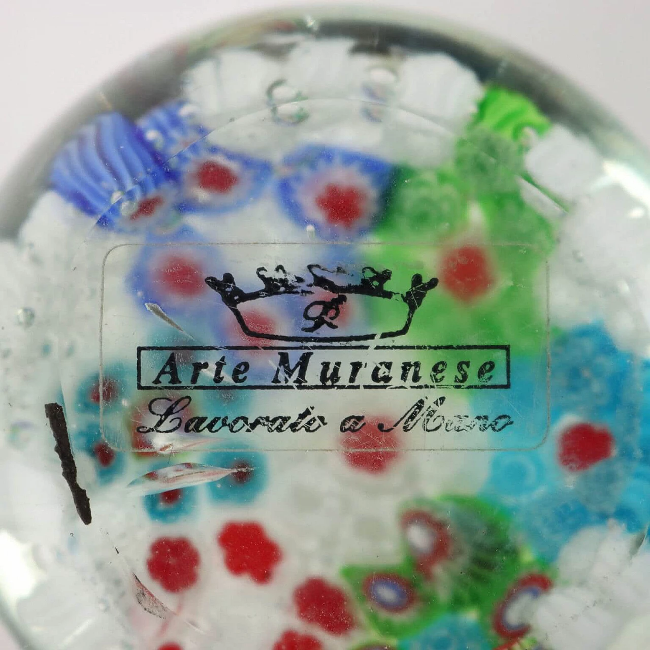 8 Murano murrine glass paperweights from Arte Muranese 9