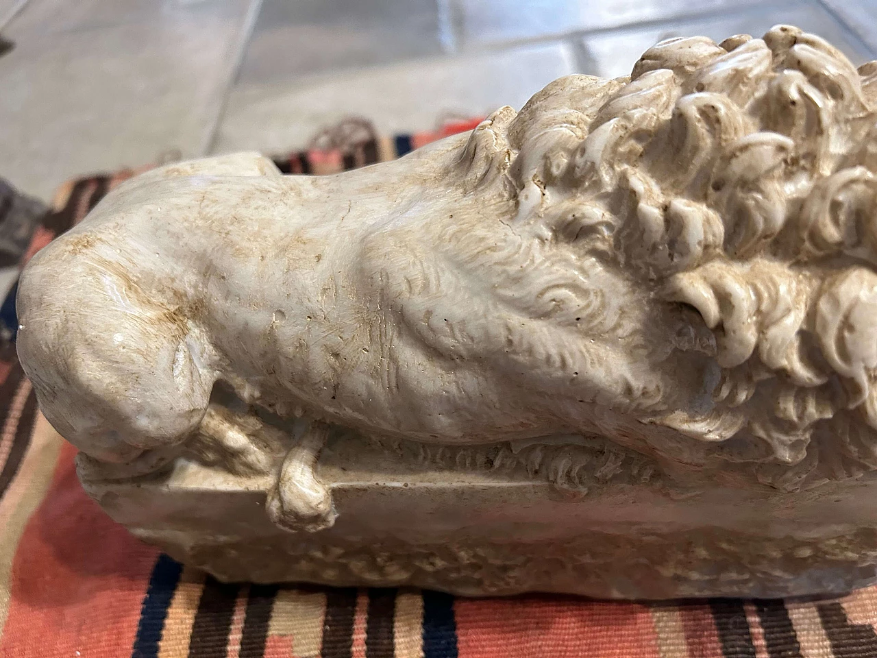 Leoni, copia da Canova, coppia di sculture in polvere di marmo 4