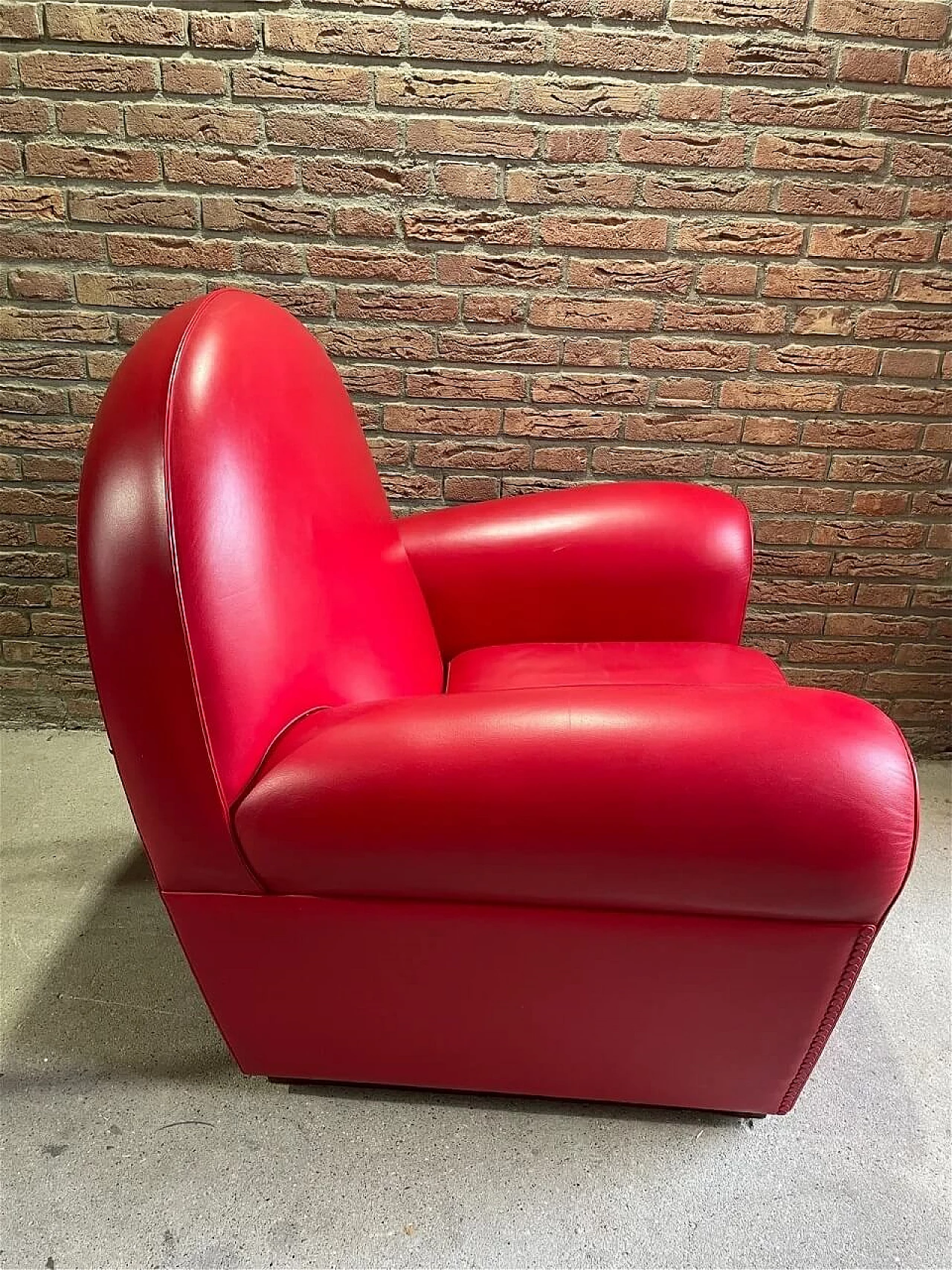 Poltrona Vanity Fair 904 di Renzo Frau per Poltrona Frau, anni '90 7