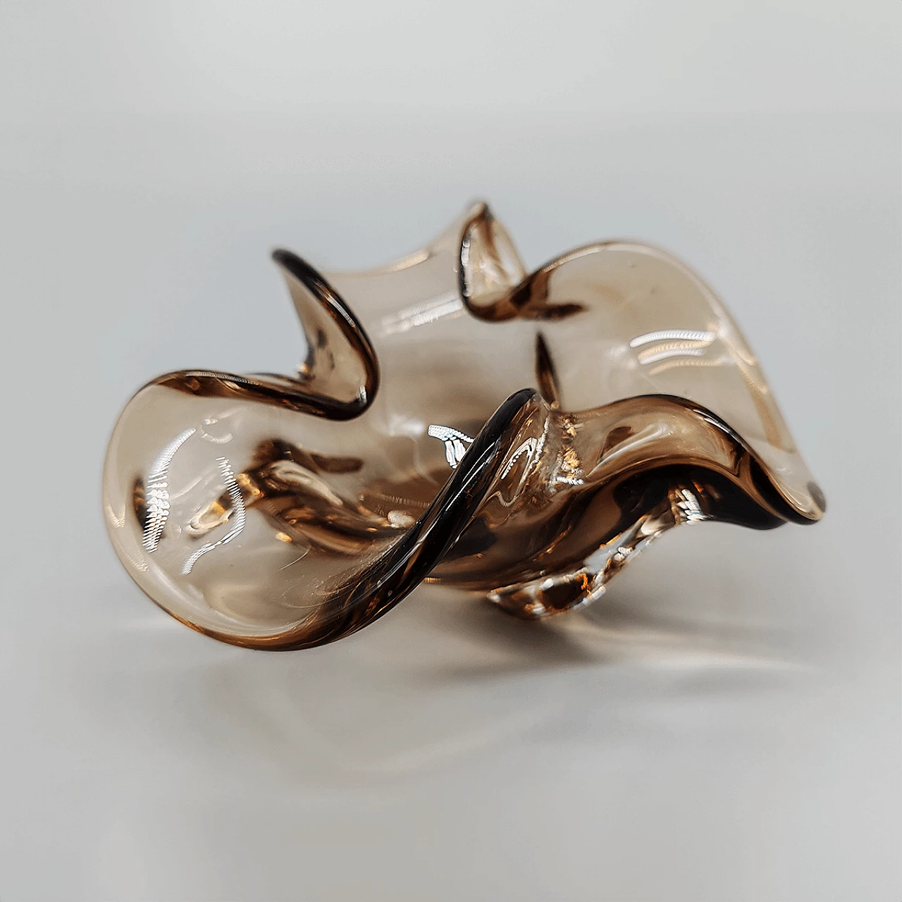 Murano glass ashtray by Flavio Poli, 1960s 3