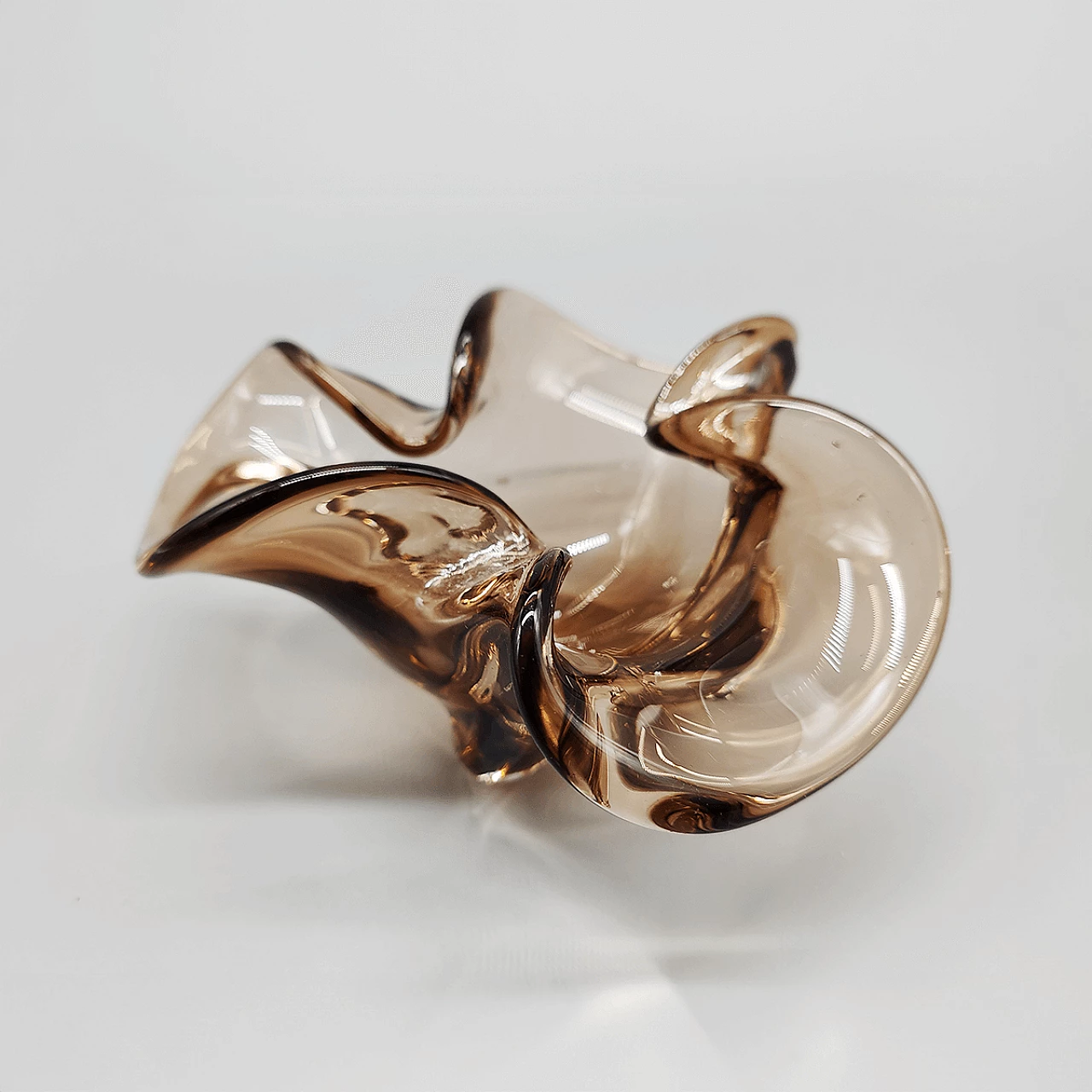 Murano glass ashtray by Flavio Poli, 1960s 6