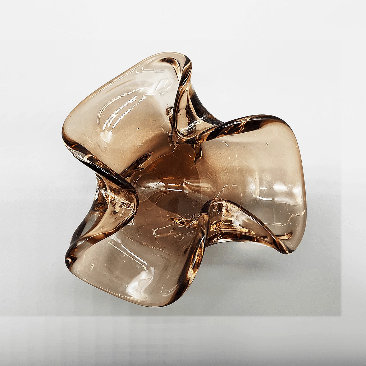 Murano glass ashtray by Flavio Poli, 1960s 7