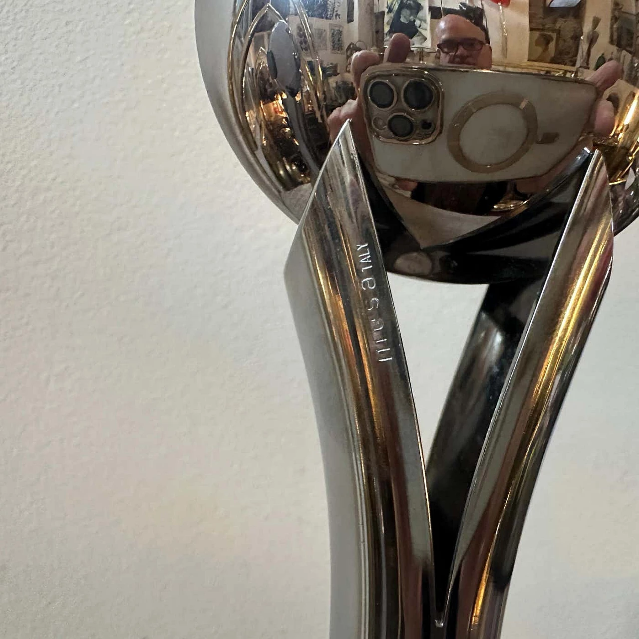 Saliera e pepiera placcate in argento di Mesa, anni '90 5