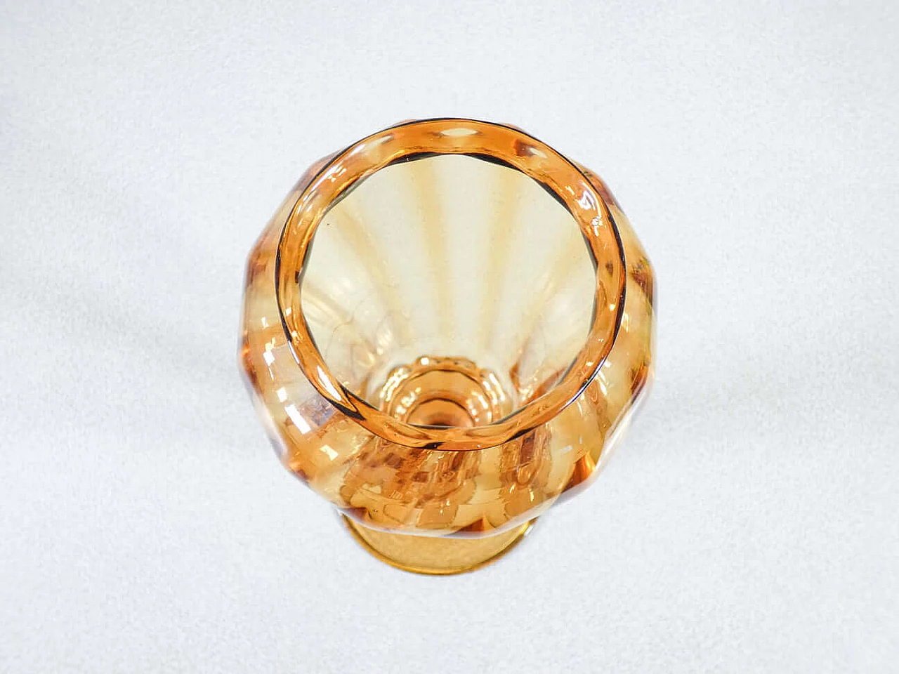 Vaso in vetro soffiato di Vittorio Zecchin per MVM Cappellin, anni '20 8