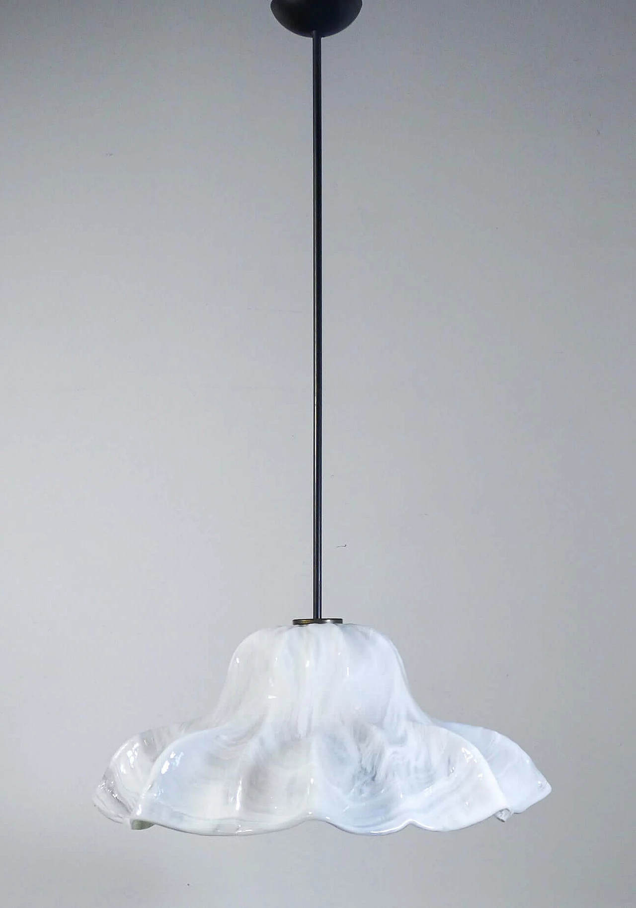 Blown glass Ninfee chandelier by Toni Zuccheri for Venini, 1960s 6