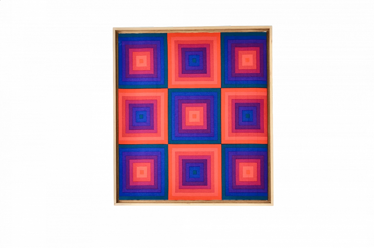 Pannello in tessuto di Verner Panton per Mira, anni '70 9