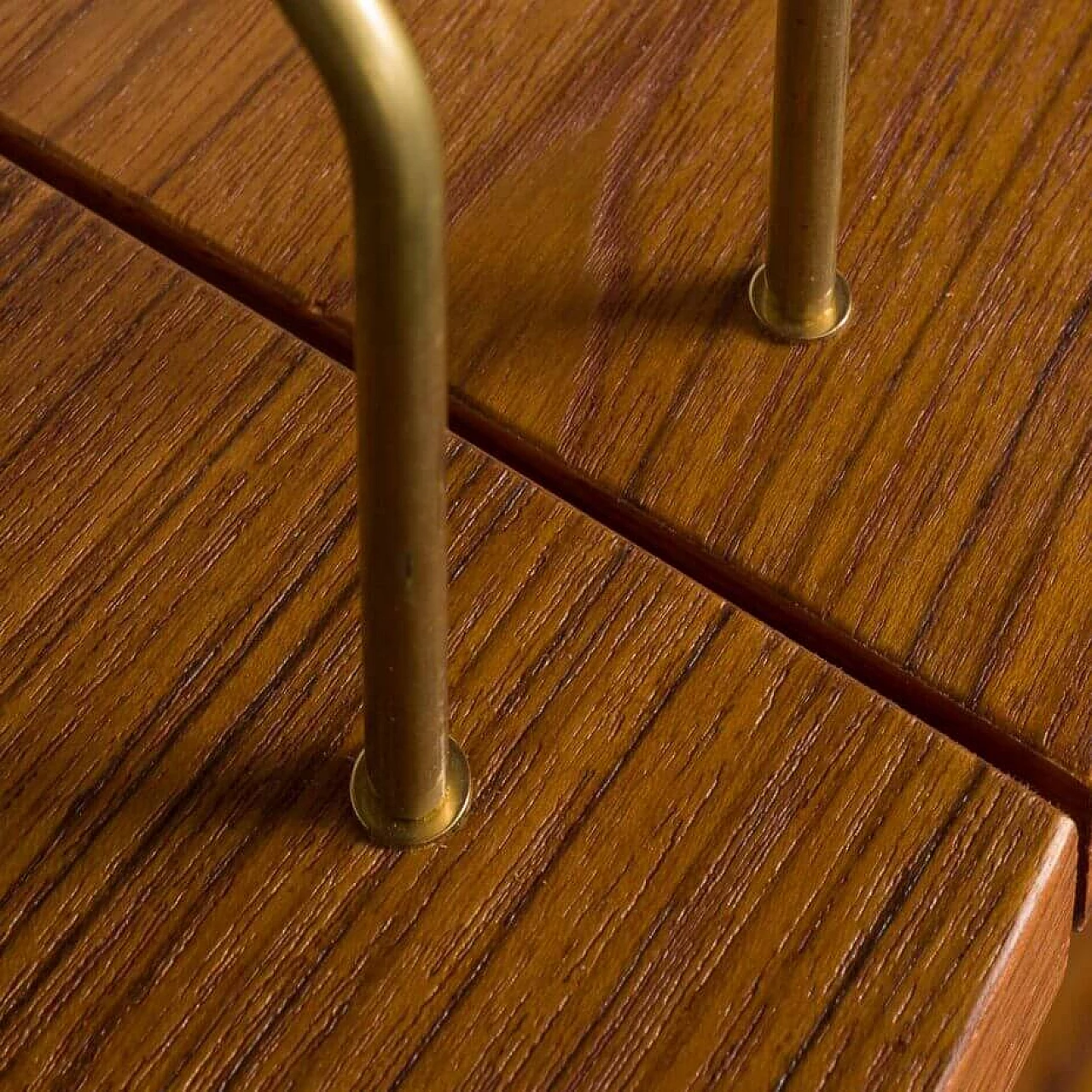 Modular teak 18-shelf  bookcase in the style of Poul Cadovius, 1970s 8