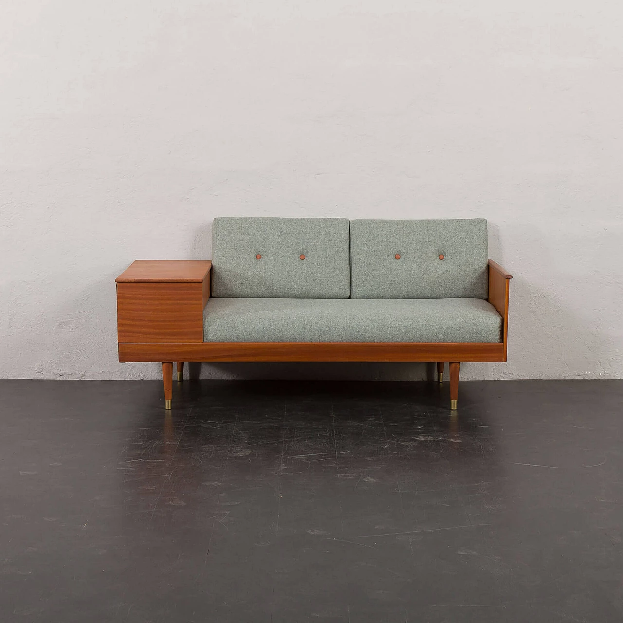 Scandinavian mahogany daybed attributed to Ingmar Relling, 1960s 6